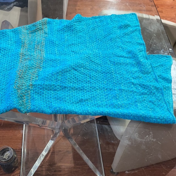 Teal & Gray Grownup Mermaid Blanket - Picture 6 of 6